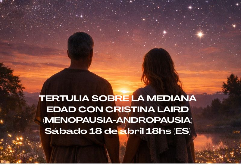 Tertulia con Cristina Laird crisis mediana edad