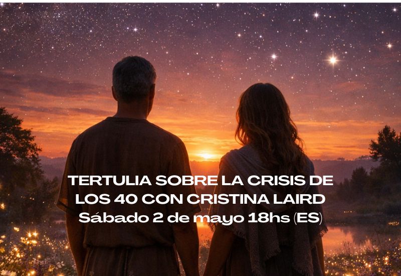 Tertulia con Cristina Laird crisis de los 40